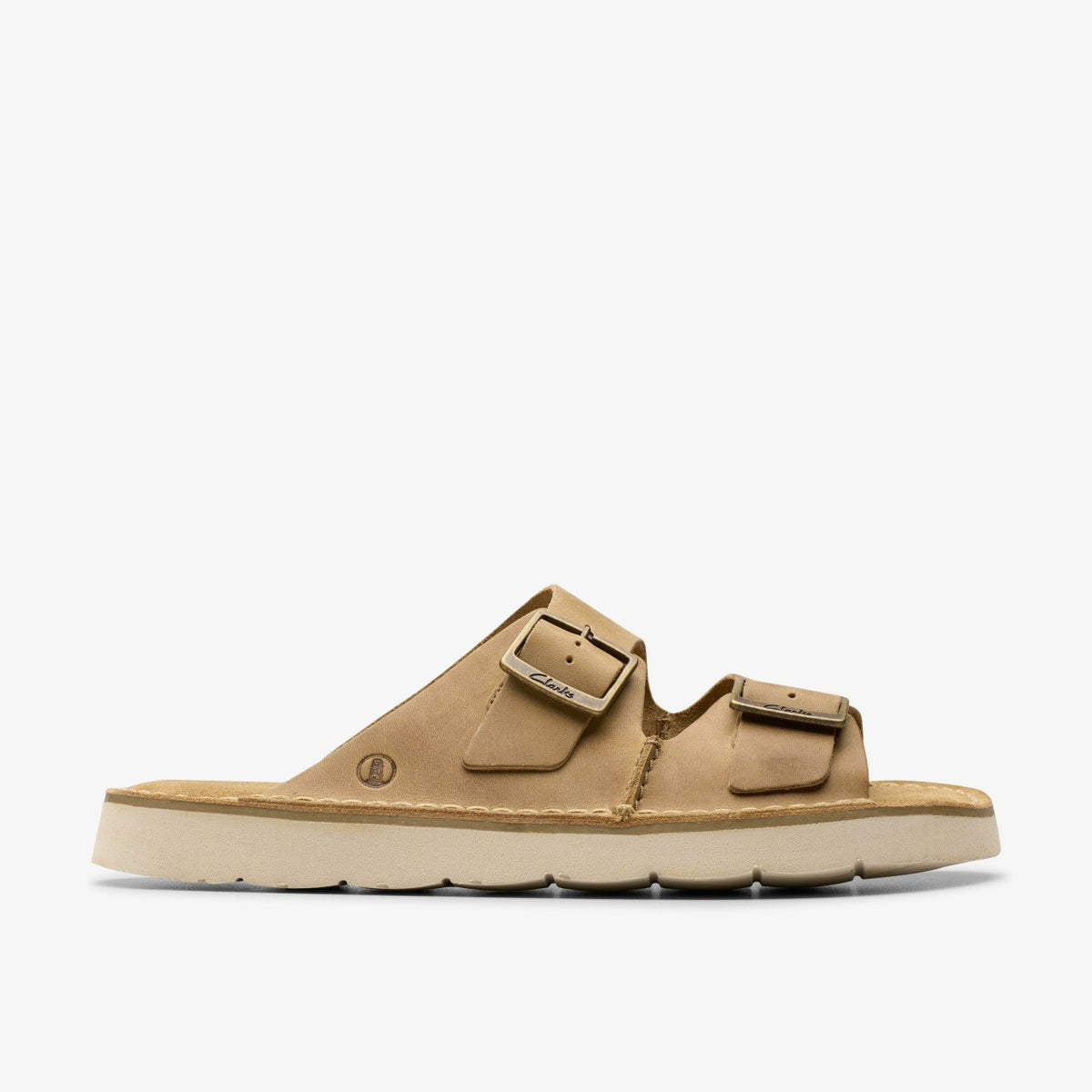 Clarks Best Seller / Solsbury Strap Dark Sand Leather