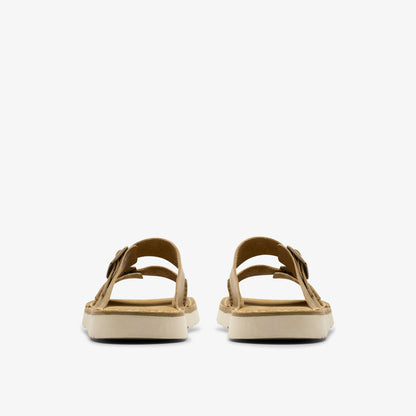 Clarks Best Seller / Solsbury Strap Dark Sand Leather