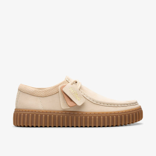 Clarks Great Value / Torhill Lo Ecru Suede
