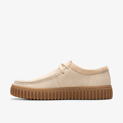 Clarks Great Value / Torhill Lo Ecru Suede