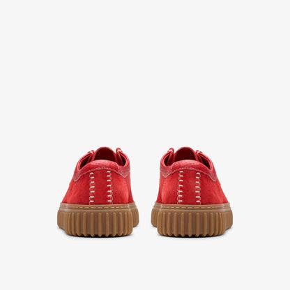Clarks Great Value / Torhill Lo Red Suede
