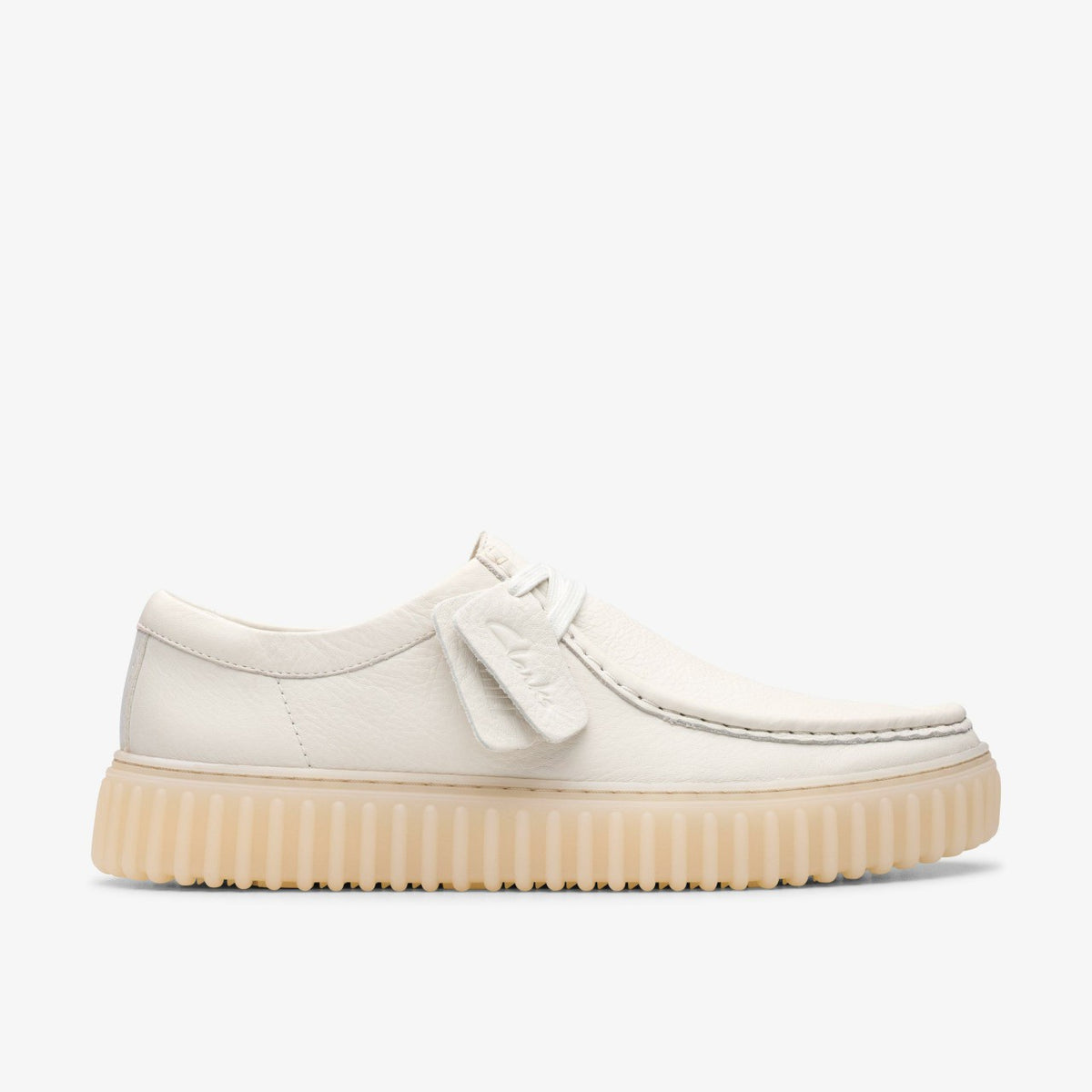Clarks Classic / Torhill Lo White Leather