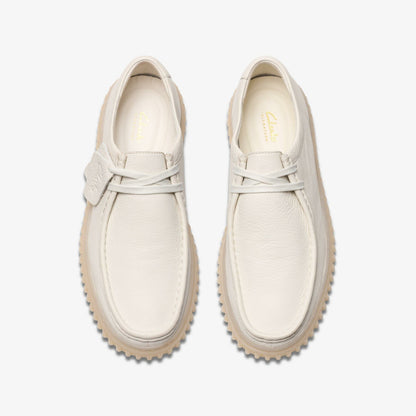 Clarks Classic / Torhill Lo White Leather