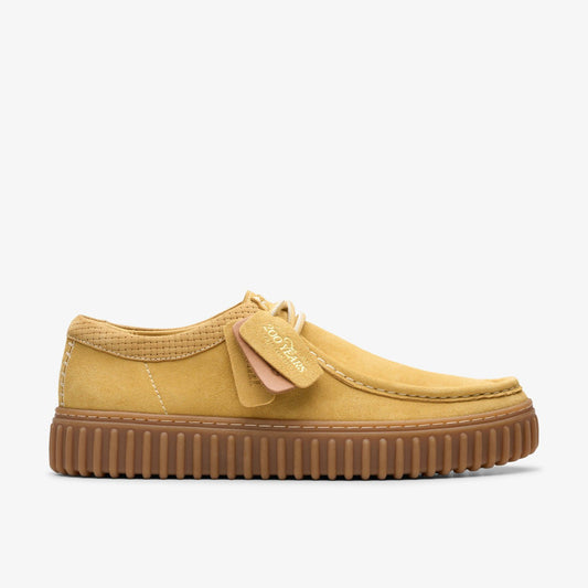 Clarks Everyday / Torhill Lo Golden Tan Suede