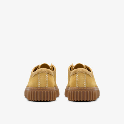 Clarks Everyday / Torhill Lo Golden Tan Suede
