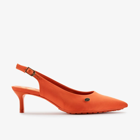 Clarks Hot Sale / Martine Rose Sling 2 Womens Orange Textile