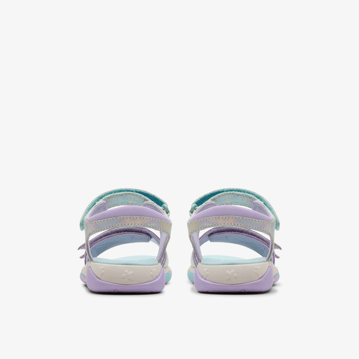 Clarks Quality / Osian Spark Kid Purple Metallic