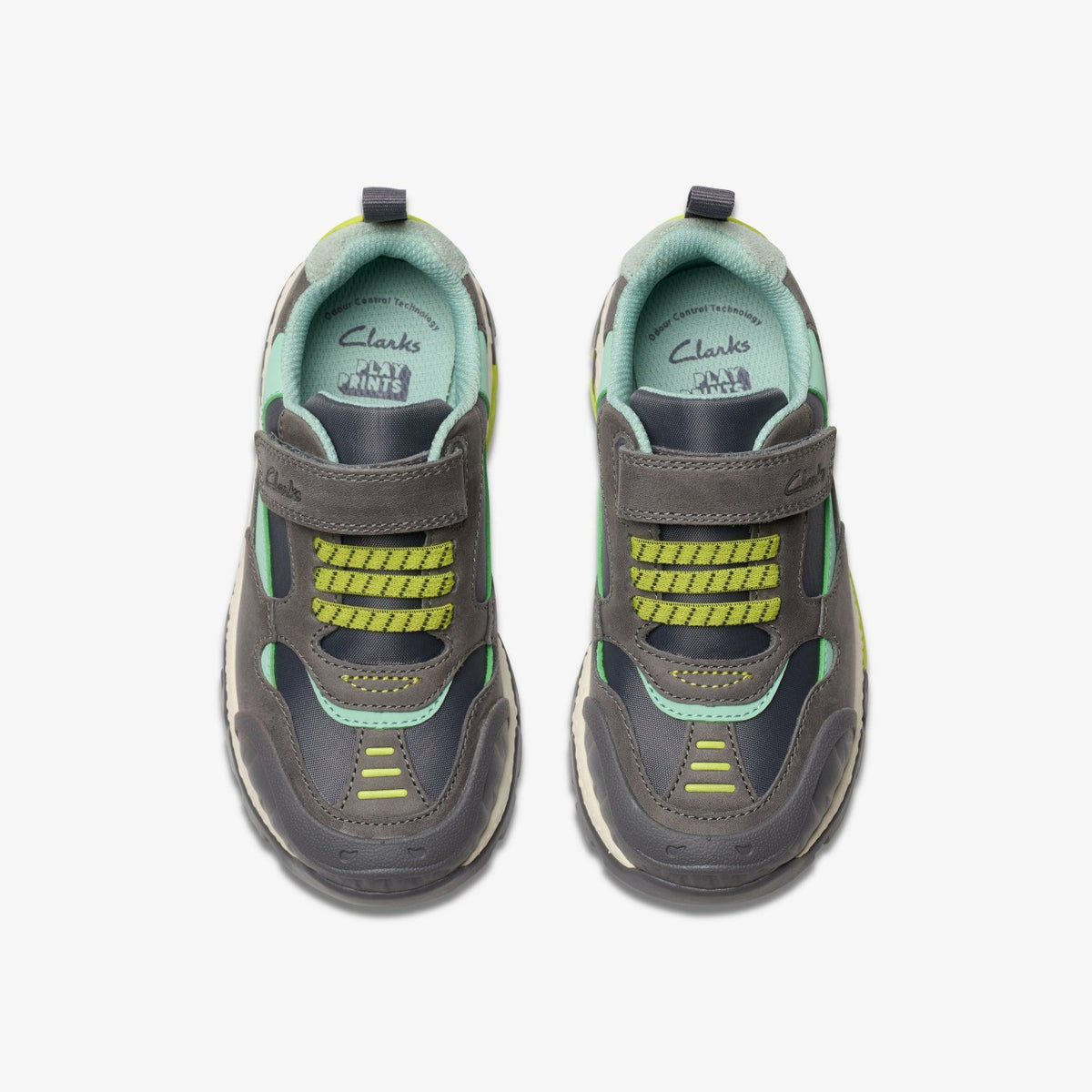Clarks Hot Sale / Steggy 2 Park Kid Grey/Green
