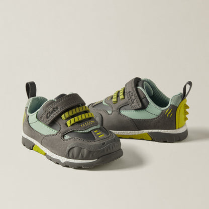 Clarks Sale / Steggy 2 Park Toddler Grey/Green
