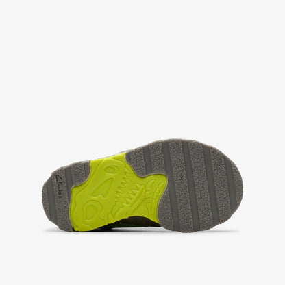 Clarks Sale / Steggy 2 Park Toddler Grey/Green
