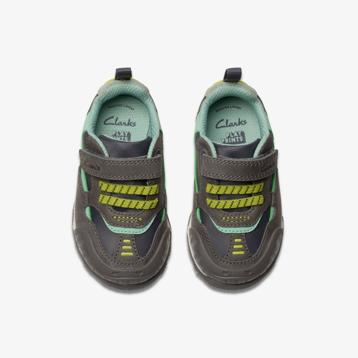 Clarks Sale / Steggy 2 Park Toddler Grey/Green