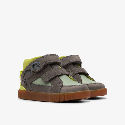 Clarks Latest / Oslo Play Toddler Grey/Green