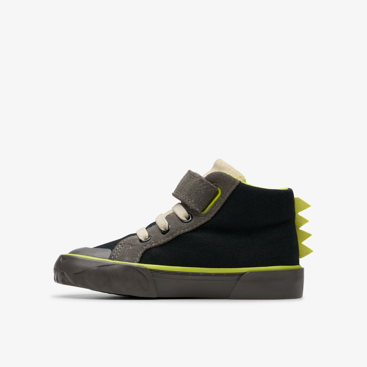 Clarks Value / Foxing Rex Hi Toddler Black Canvas