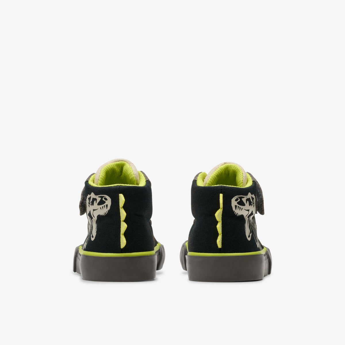 Clarks Value / Foxing Rex Hi Toddler Black Canvas