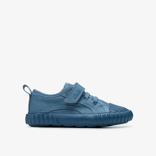 Clarks Smart Buy / Foxing Stitch Toddler Blue Fabric