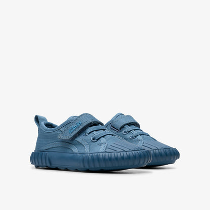 Clarks Smart Buy / Foxing Stitch Toddler Blue Fabric