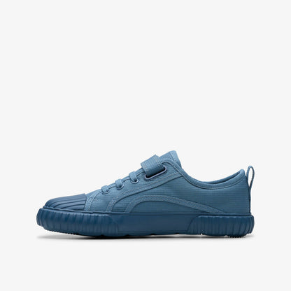 Clarks Premium / Foxing Stitch Kid Blue Fabric
