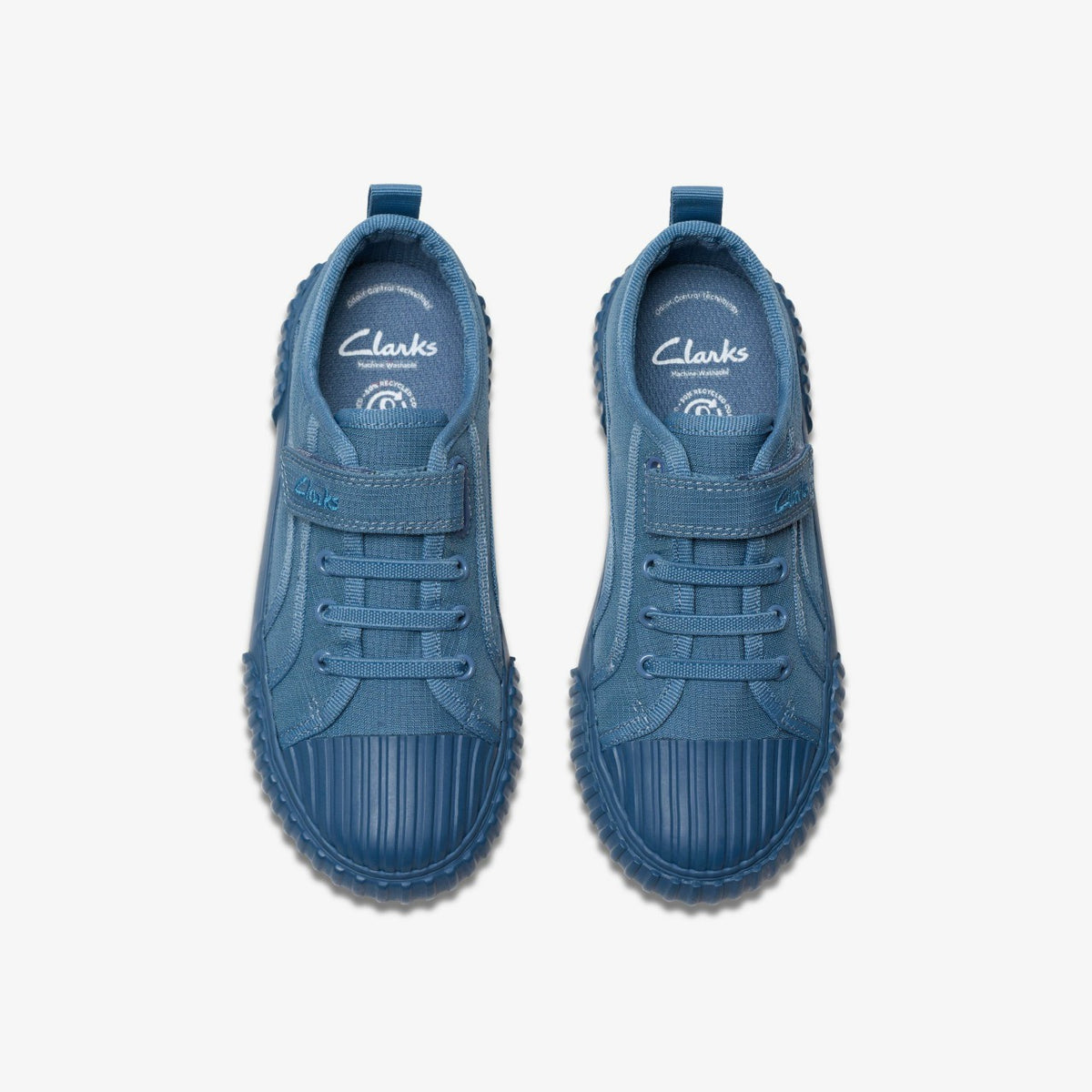 Clarks Premium / Foxing Stitch Kid Blue Fabric