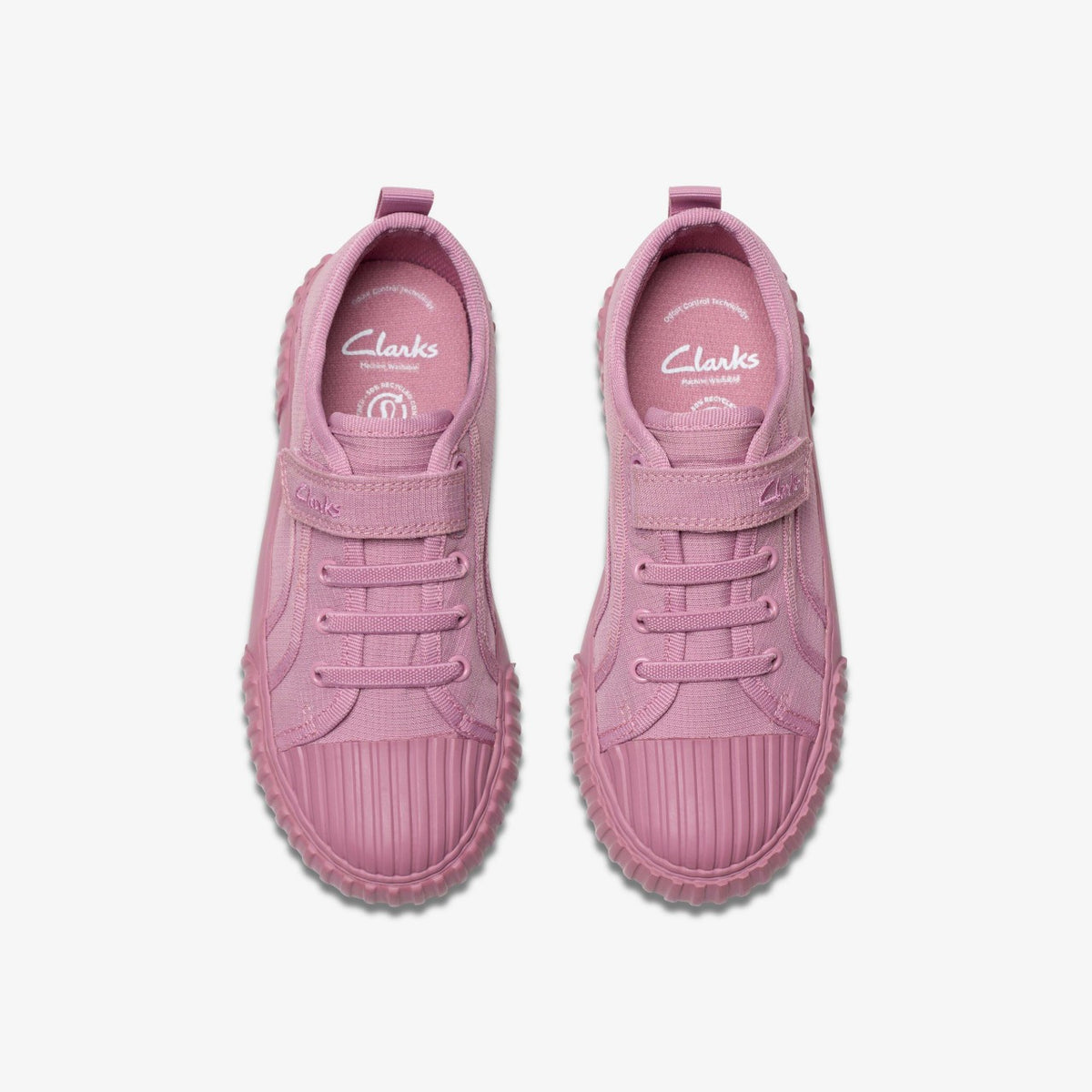 Clarks Special Offer / Foxing Stitch Kid Pink Fabric