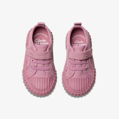 Clarks Everyday / Foxing Stitch Toddler Pink Fabric
