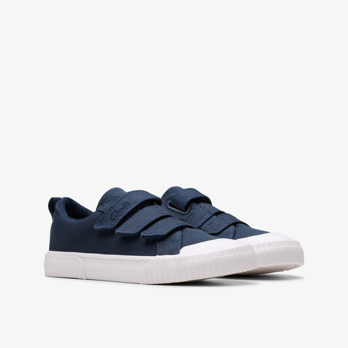 Clarks Great Value / Foxing Vibe Kid Navy Canvas
