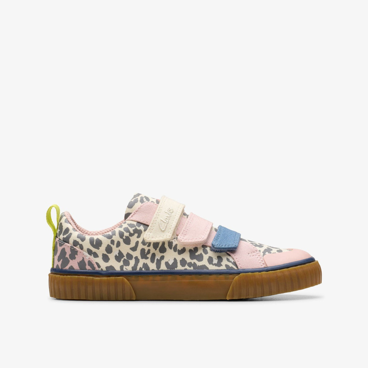 Clarks Deals / Foxing Vibe Kid Ecru Canvas