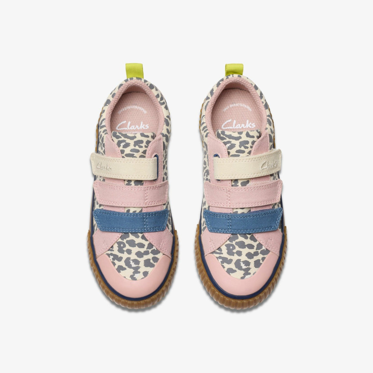 Clarks Deals / Foxing Vibe Kid Ecru Canvas