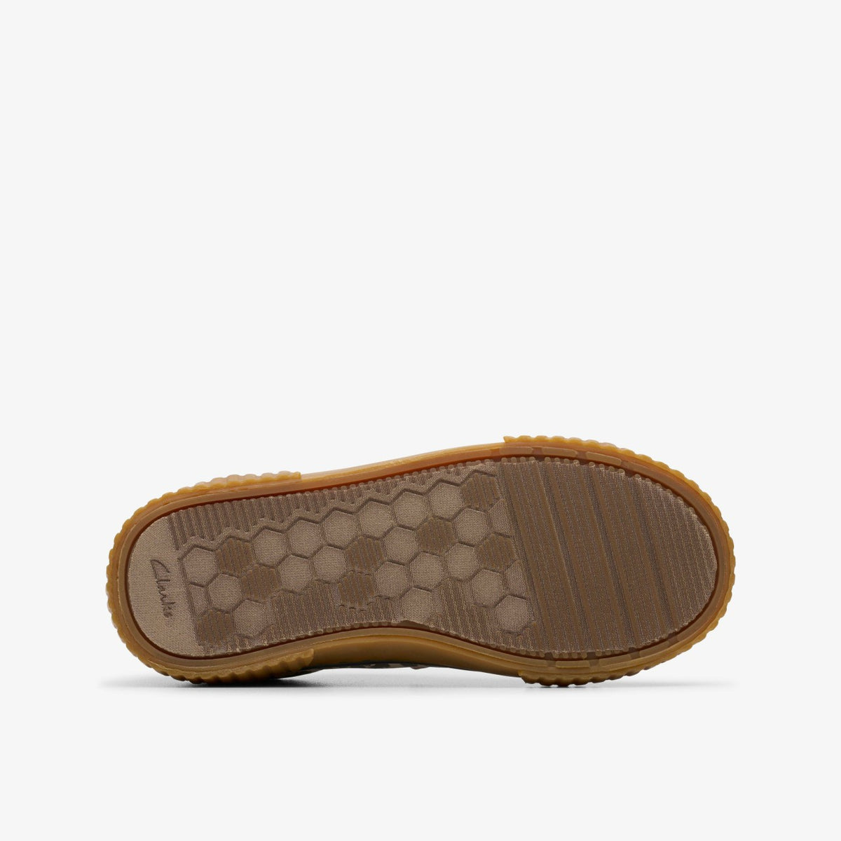 Clarks Deals / Foxing Vibe Kid Ecru Canvas