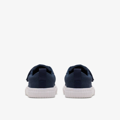 Clarks Great Value / Foxing Vibe Toddler Navy Canvas
