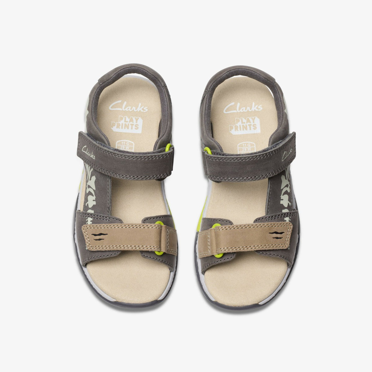 Clarks Quality / Spiney Tail Kid Grey