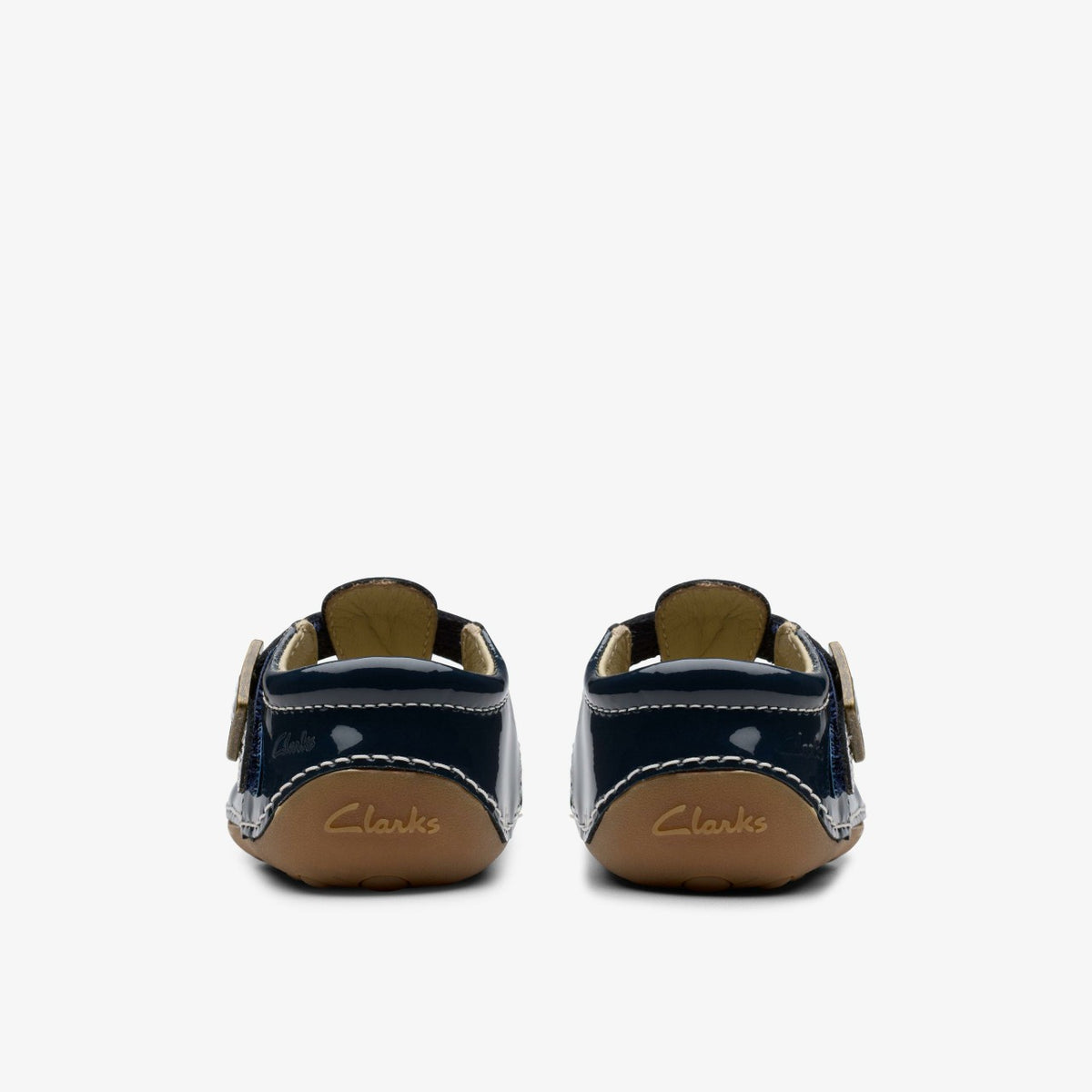 Clarks Essential / Tiny Skip Toddler Navy Patent