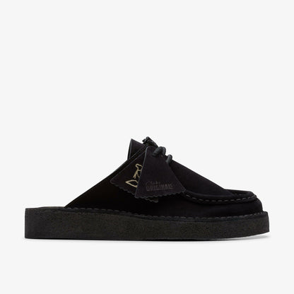 Clarks Discount / Desert Nomad Mule Black Suede