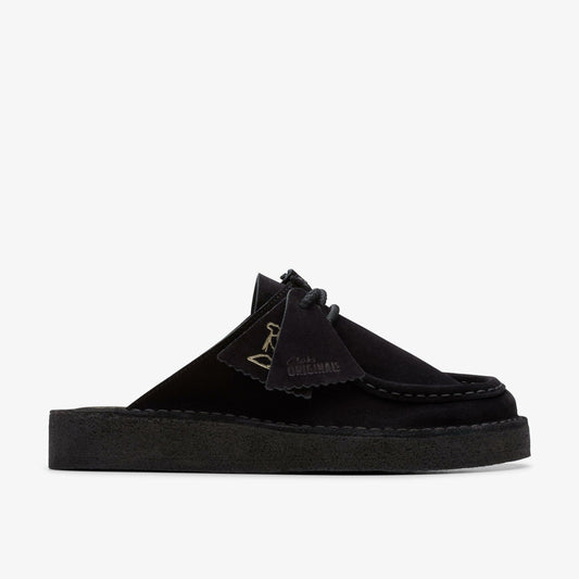 Clarks Discount / Desert Nomad Mule Black Suede