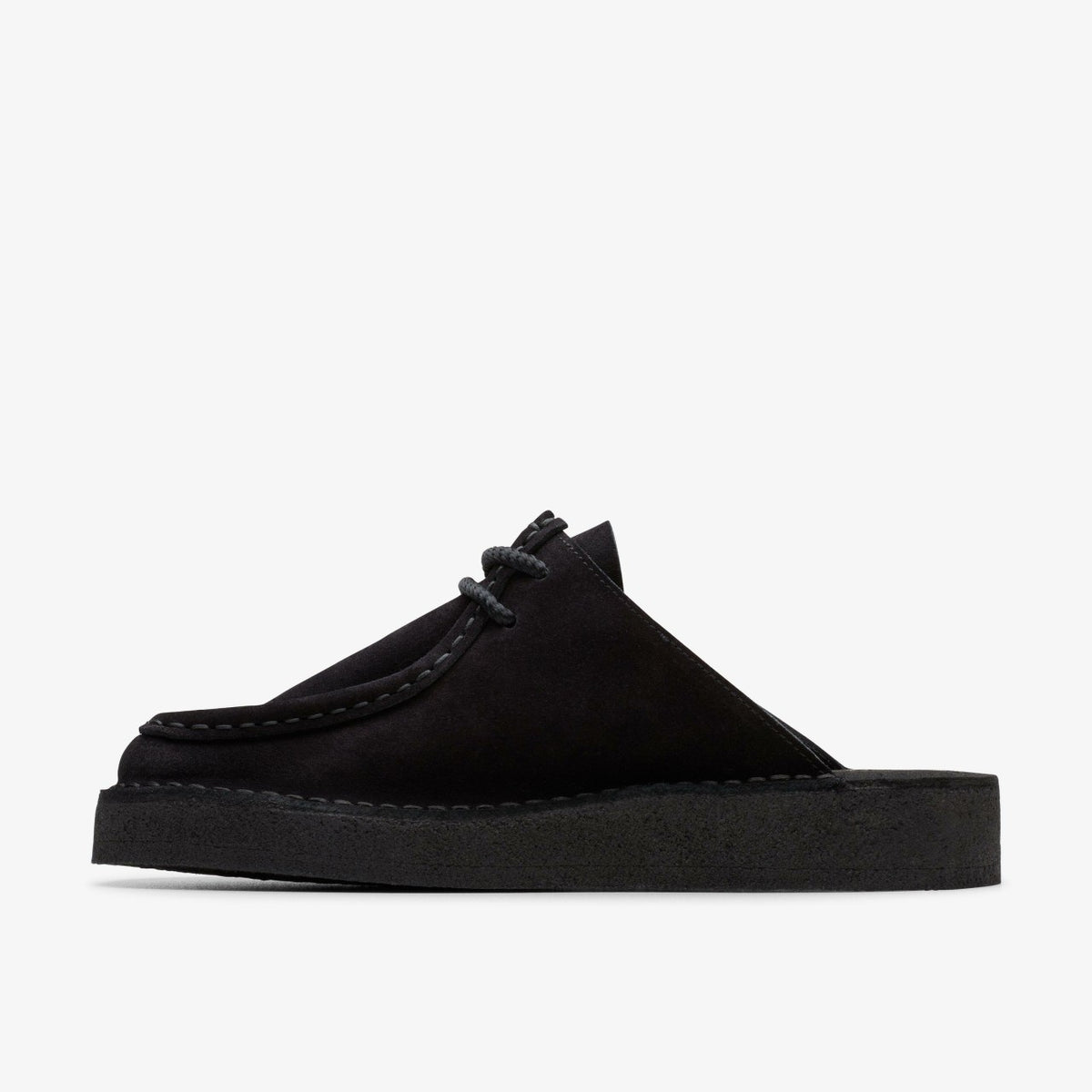 Clarks Discount / Desert Nomad Mule Black Suede