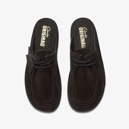Clarks Discount / Desert Nomad Mule Black Suede