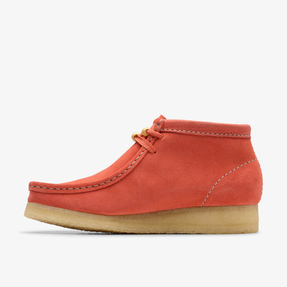 Clarks Smart Buy / Wallabee Boot Coral Suede