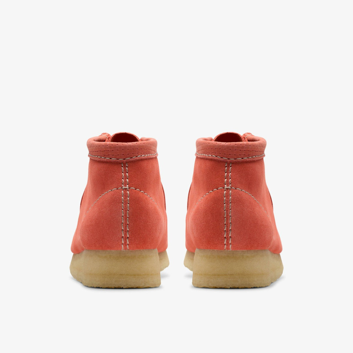 Clarks Smart Buy / Wallabee Boot Coral Suede