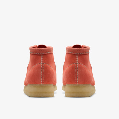 Clarks Smart Buy / Wallabee Boot Coral Suede
