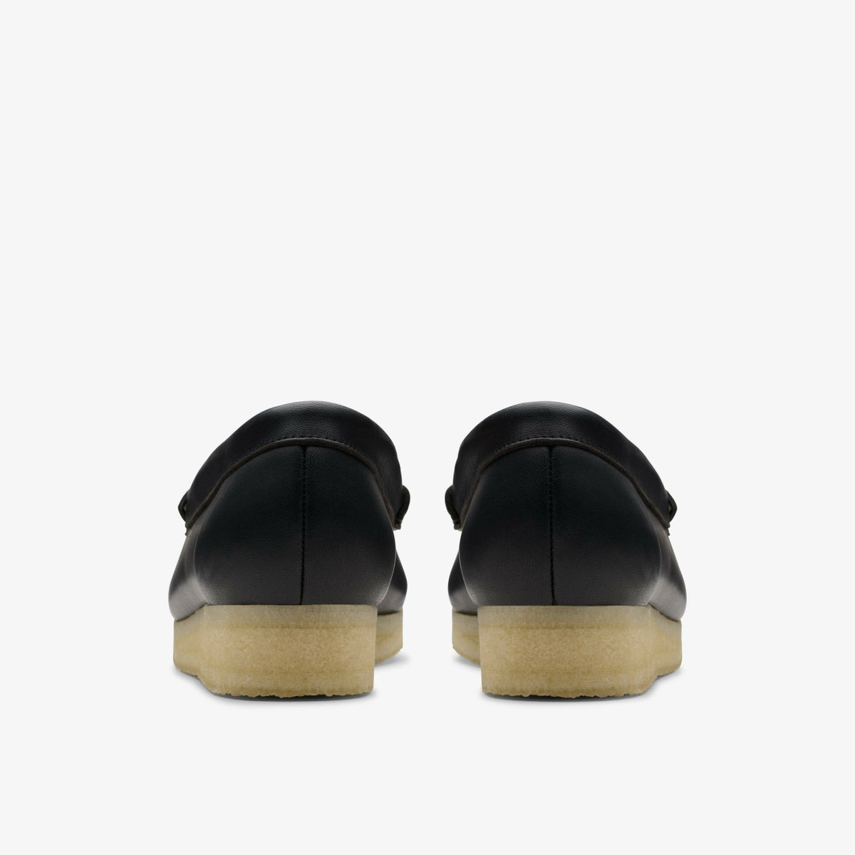 Clarks Value / Wallabee Loafer HBIT Black/White Leather