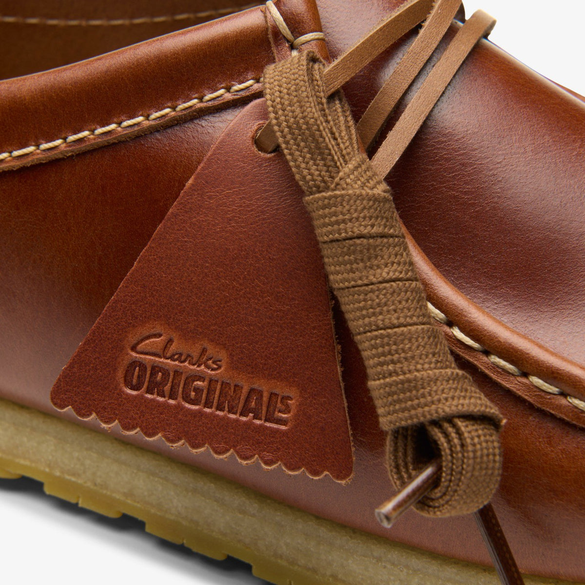 Clarks Discount / Godney Lace Brown Leather