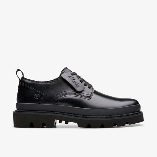 Clarks Exclusive / Badell Lace Black Leather