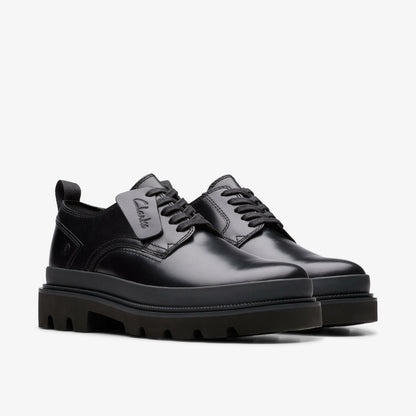 Clarks Exclusive / Badell Lace Black Leather