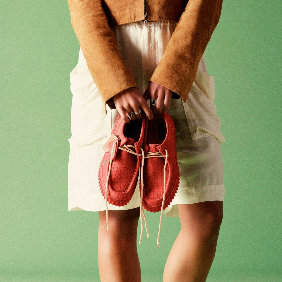 Clarks Great Value / Torhill Bee Coral Suede