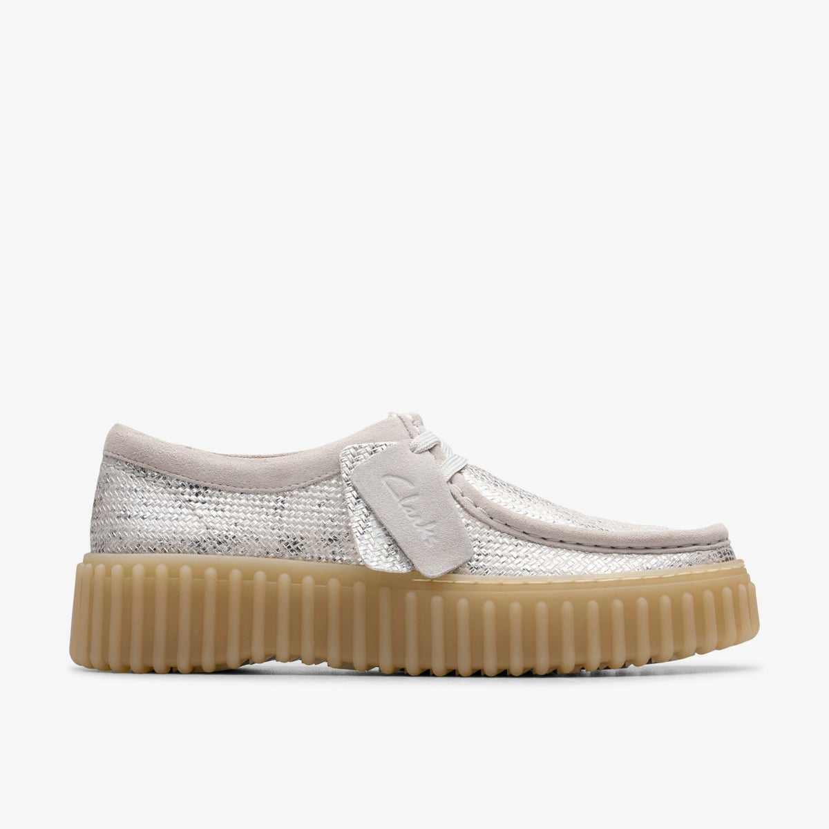 Clarks Premium / Torhill Bee Silver Metallic