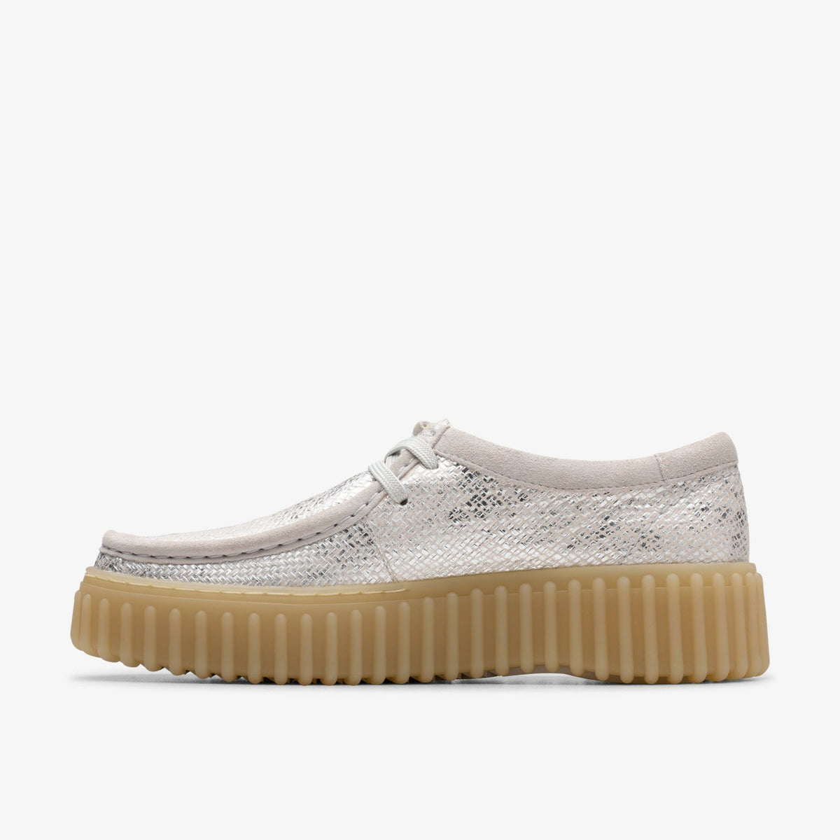 Clarks Premium / Torhill Bee Silver Metallic