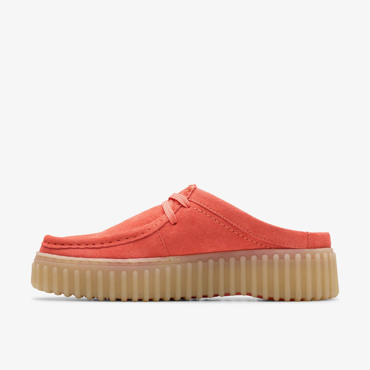 Clarks Essential / Torhill Mule Coral Suede