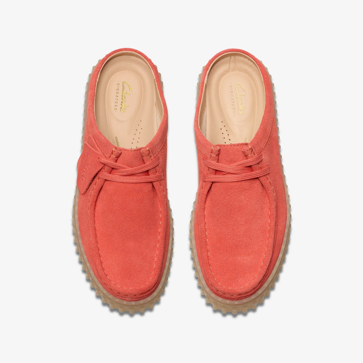 Clarks Essential / Torhill Mule Coral Suede