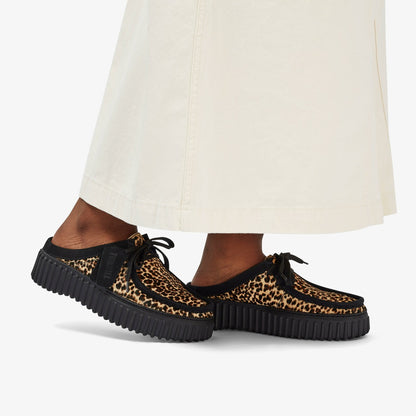 Clarks Discount / Torhill Mule Leopard Print