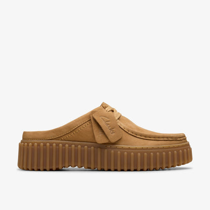 Clarks Exclusive / Torhill Mule Light Tan Nubuck