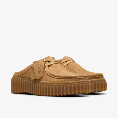 Clarks Exclusive / Torhill Mule Light Tan Nubuck